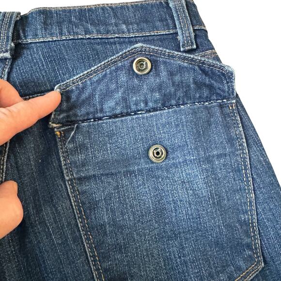 The Limited Vintage Flare Jeans Women's Sz 2 26 Blue Mid Rise Retro Y2K Boho - Picture 14 of 14